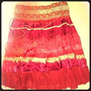 Short free people skirt